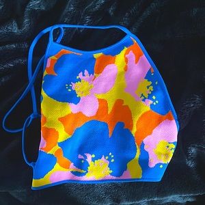 Zara open back tie top